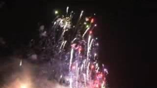 2008年台北代府壇列位眾神入南鯤鯓煙火施放 firework