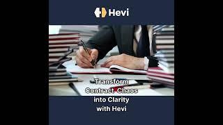 Instant Contract Clarity: How Hevi is changing Contract Management