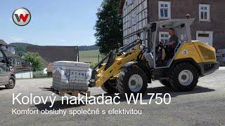 Efektivní v každém použití: Nový kolový nakladač WL750 od společnosti Wacker Neuson