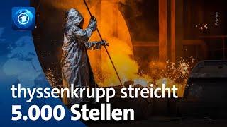 Thyssenkrupp-Stahlsparte streicht 5.000 Stellen