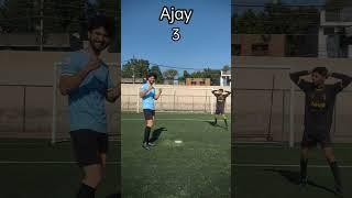 6 Ball Challenge#football #shorts