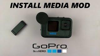 GoPro HERO 12: How To Install (Set Up) Media Mod