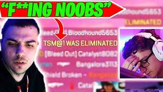 DZ Eliminates TSM & Calls Them "F**ING NOOBS"  Apex Legends