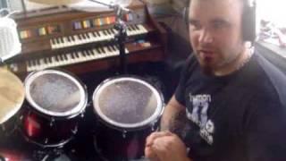 EVILE Armoured Assault Drumming  w/ Ben Carter