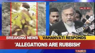 Vahanvati: Raja's allegations baseless