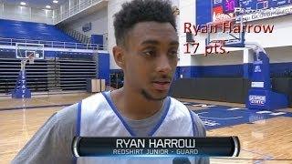 Ryan Harrow Highlights vs. Shorter (17 pts. First game for GSU)