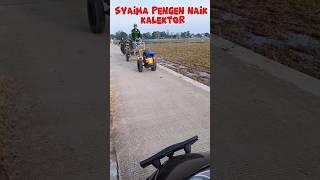 SYAIMA PENGEN NAIK KALEKTOR #viralvideos #bayivlog #lucu #syaimalucu #syaimagemesin