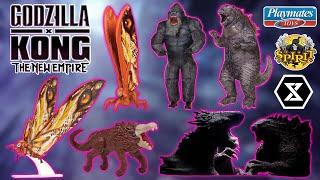 HORRIBLE Godzilla x Kong Spirit Halloween Costume Playmates Mini Fig Mothra, WartDog & Giant Mothra!