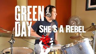 Green Day - She's A Rebel (drum cover)