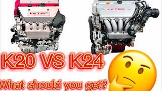 Honda K20 VS K24 (What is better? What should you get?)