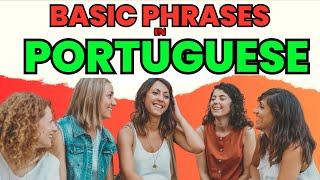 Basic Phrases in Portuguese