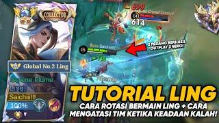 CARA ROTASI BERMAIN LING + CARA MEMBALIKAN KETIKA DALAM KEADAAN KALAH! - Tutorial Ling