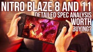 Acer Nitro Blaze 8 and Blaze 11 Handhelds Detailed Spec Analysis and Pricing