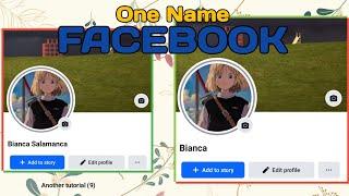 how to one name on facebook 2024 | another way (9)