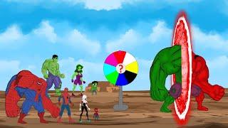 Evolution of Hulk vs Evolution of Spider-Man: What is an Energy Transformation? - FUNNY