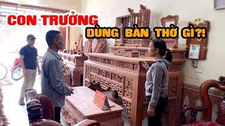 Con Trưởng Đặt Bàn Thờ Gia Tiên Mẫu Nào ? | Đồ Gỗ Thành Khuyên