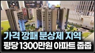 평당 1300만원대 착한 분양가상한제 경기도 미분양 아파트 줍줍