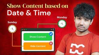 Show/Hide Content Based on Data & Time in WordPress