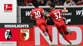 Freiburg Marches On! | SC Freiburg - FC Augsburg 3-1 | Highlights | Matchday 7 – Bundesliga 2024/25