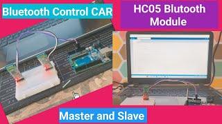 How to Make an Arduino Bluetooth Car | HC-05 Master-Slave Transmitter-Receiver Setup|| (Part -1)