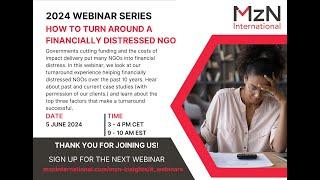 How to Turn Around a Financially Distressed NGO