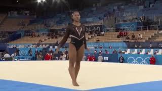 Jordan Chiles floor 2021| Olympic podium training