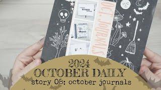 October Daily 2024 | Story 08: October Journals