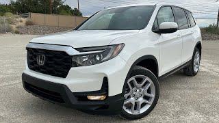 2025 Honda Passport EX-L - Platinum White Pearl - Brown Interior - Walkaround