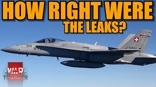 HOW RIGHT were the LEAKS before the DEVBLOGS? CAN we trust them again in the future? - War Thunder