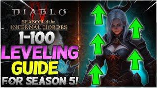 THE BEST LEVELING GUIDE FOR SEASON 5 DIABLO 4!