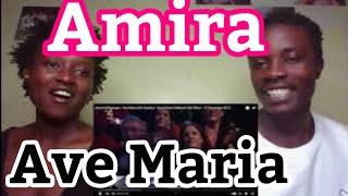 Amira Willighagen - Ave Maria - Semi-Finals Holland's Got Talent - 21 December 2013 | REACTION VIDEO