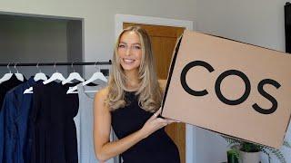 NEW IN COS TRY ON HAUL & TRANSITIONAL CLASSIC OUTFITS