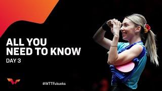 All You Need to Know on Day 3 | #WTTFukuoka 2024