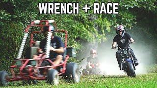 Backyard Racing + Wrenching | Mini Mayhem Prep!