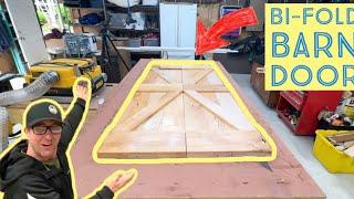 Building a Bi-Fold Barn Door