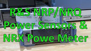 TSP #215 - R&S NRP Triple-Diode, NRQ6 Frequency Selective Power Sensor & NRX Power Meter Review/Exp.