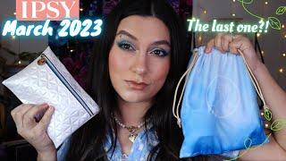 IPSY MARCH 2023 GLAM BAG & GLAM BAG PLUS UNBOXING REVIEW 