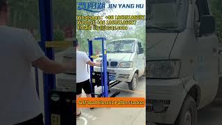 JIN YANG HU ELectric Self-loading stacker 0.5t Electric Truck-mounted Stacker Forklift #stacker