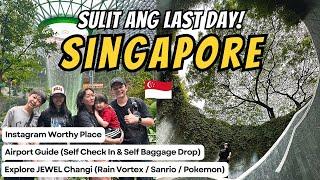 Last Day in Singapore Explore Jewel Changi + Bee Cheng Hiang + Fort Canning + Airport Guide Depart