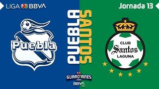 Resumen y Goles | Puebla vs Santos | Liga BBVA MX - Guardianes 2020 - Jornada 13