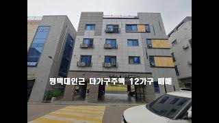 평택용이동 평택대인근 다가구주택 12가구 매매/푸르지오중앙부동산