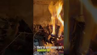 How to start a fire quick and easy #dad #howto #howtostartafire