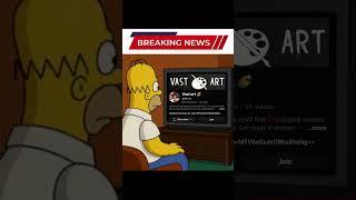 The Simpsons predictions of My youtube channel  || #subscribemychannel #shorts #artist #simpsons
