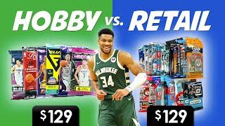 $129 Hobby vs. $129 Retail Basketball Packs  Pair of Killer Rookies!