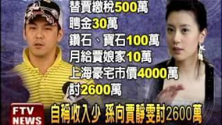 豪門孫志浩 離婚向賈討2600萬－民視新聞