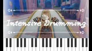 《Genshin×》Intensive Drumming | Piano cover | 集中ビート | ピアノカバー |