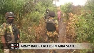 ARMY RAIDS CREEKS IN ABIA STATE