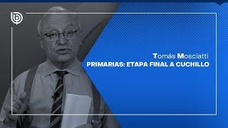 Comentario de Tomás Mosciatti: Primarias: etapa final a cuchillo