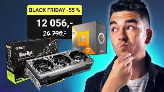 Jak postavit herní PC v 2024? Výběr Black Friday slev.