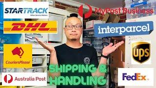 Australia Post/MyPost Business vs Courier (Interparcel Sendle) Shipping & Handling Which is Better?